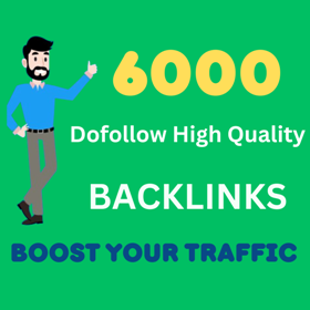 6000 backlinks