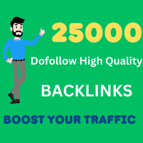25000 backlinks
