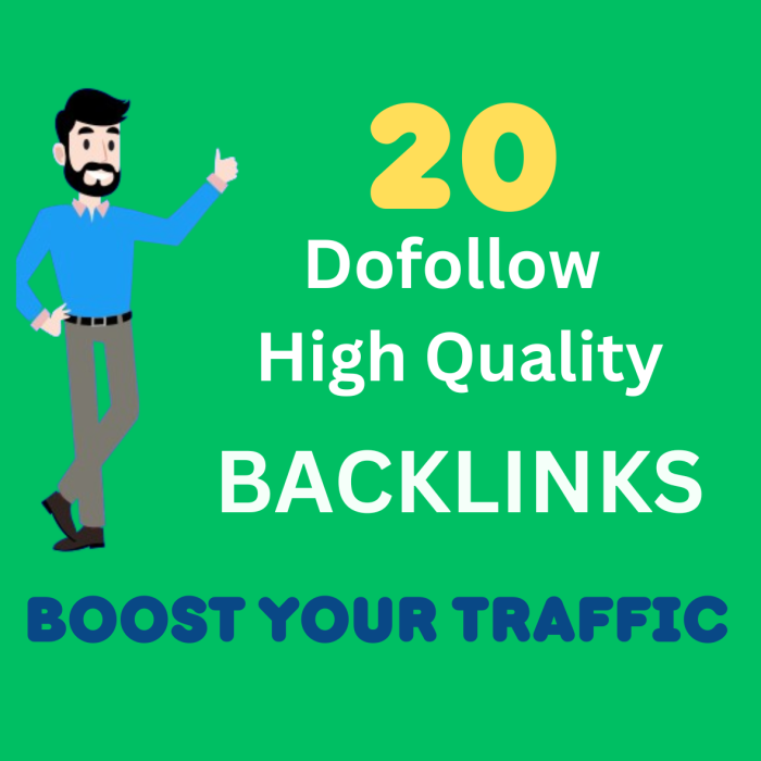 20 dofollow backlinks